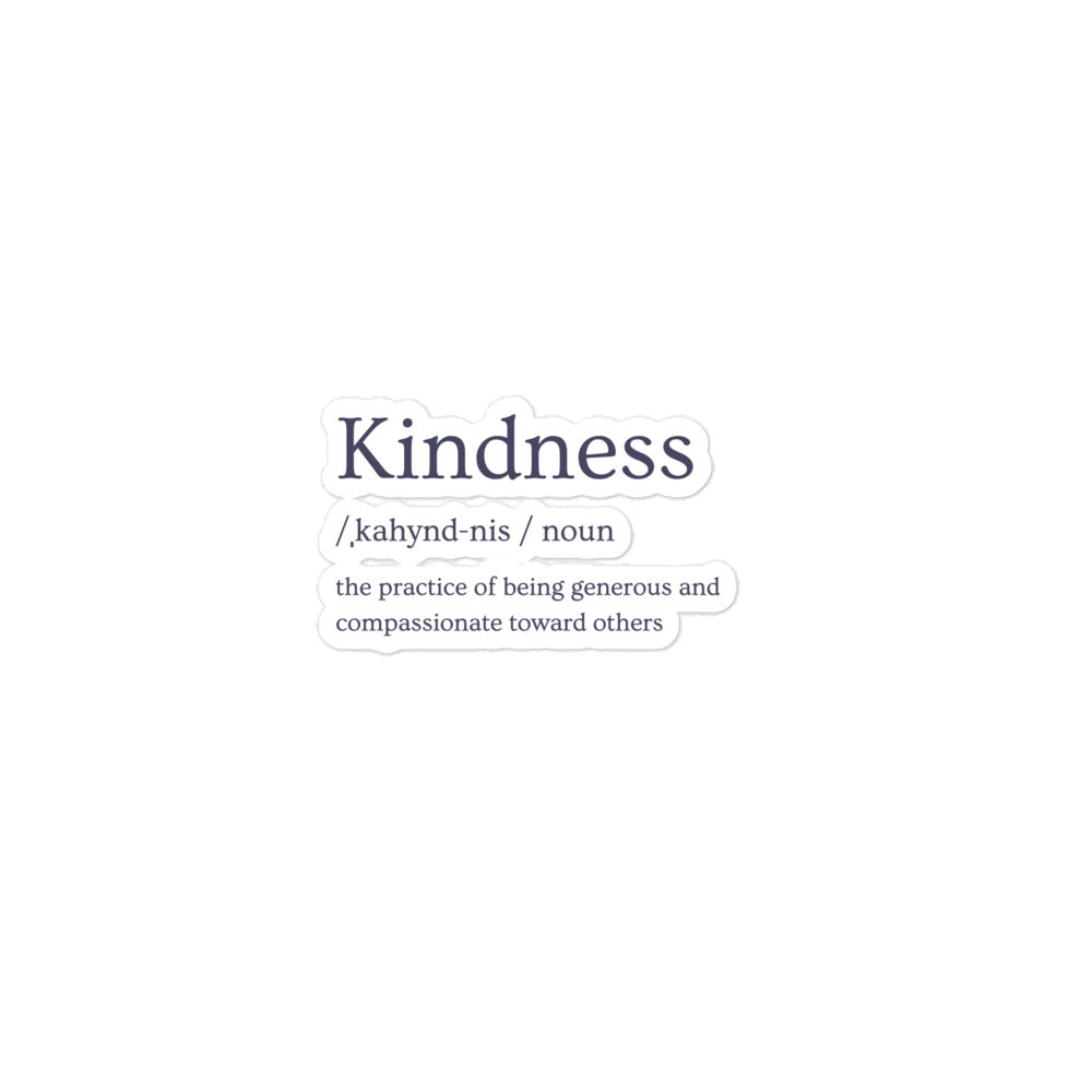 Kindness Definition | Sticker