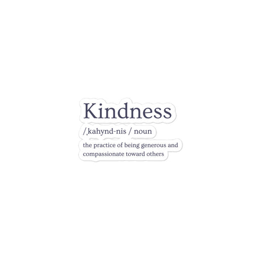 Kindness Definition | Sticker