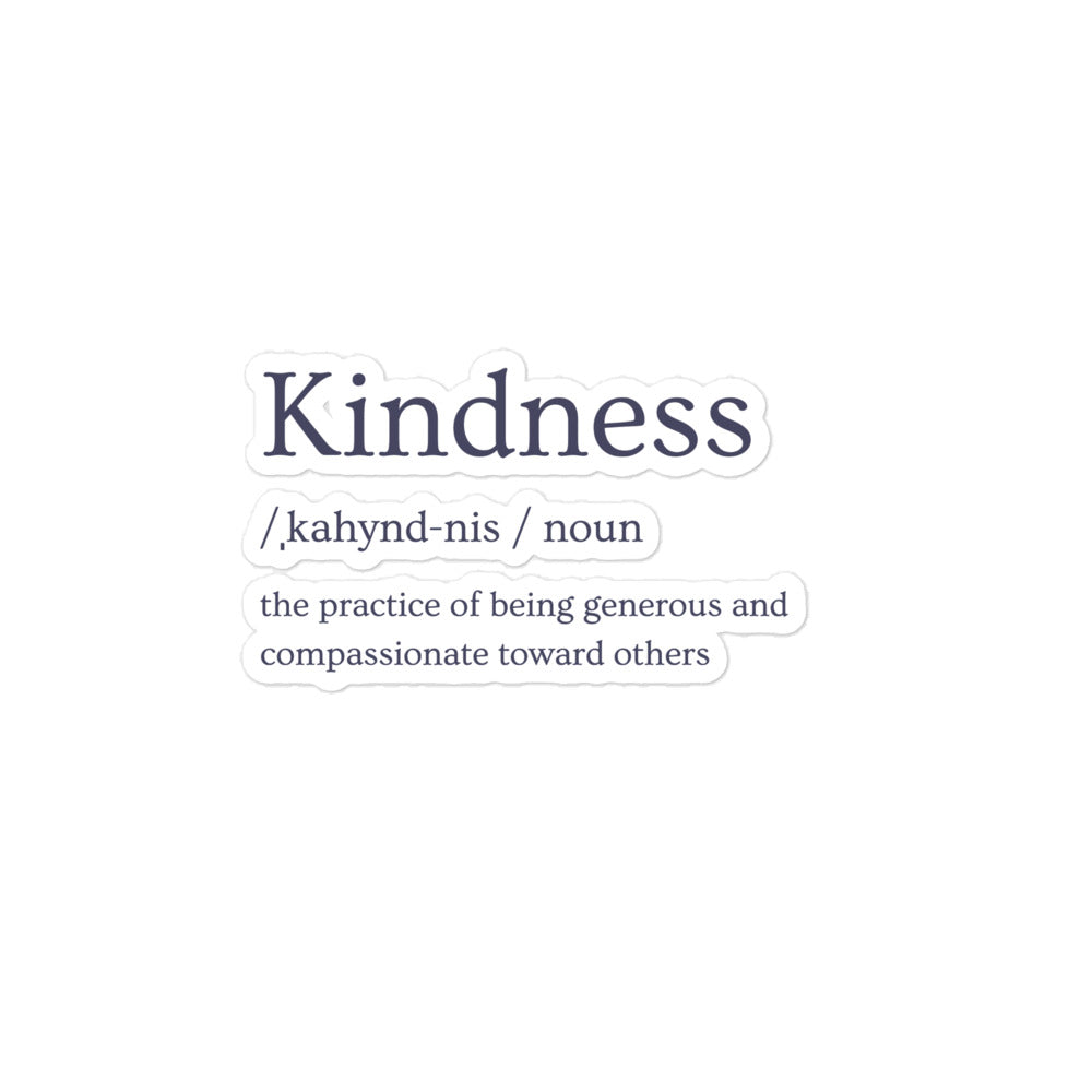 Kindness Definition | Sticker