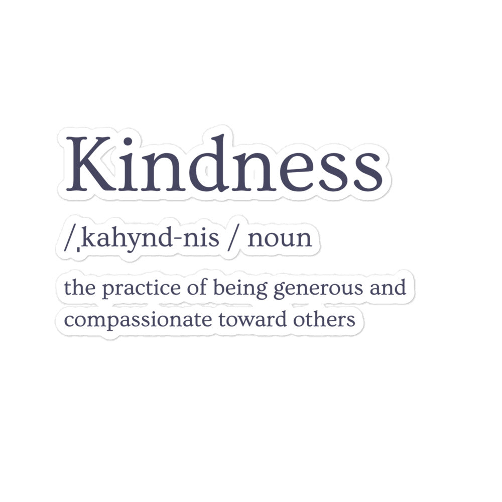 Kindness Definition | Sticker