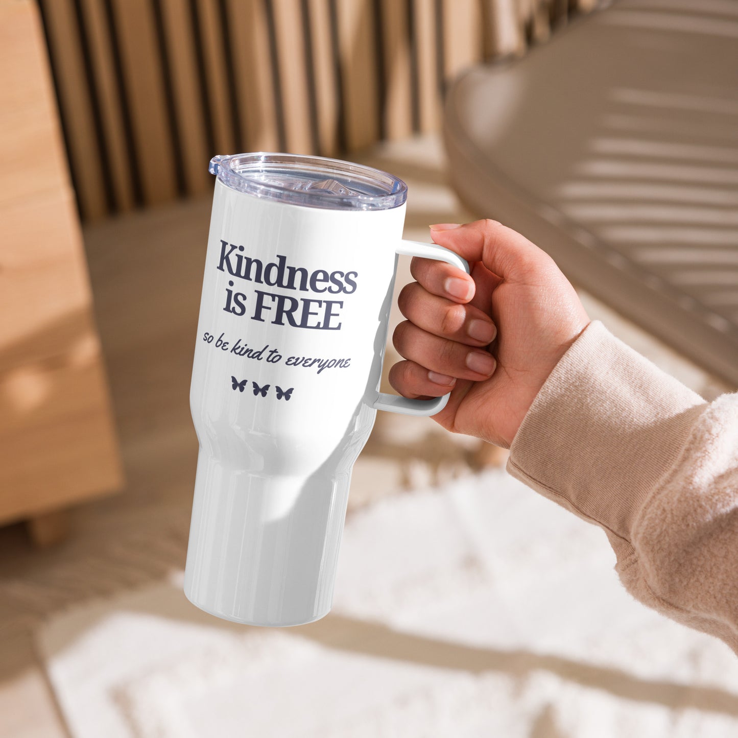 Kindness Is Free | Travel Cup