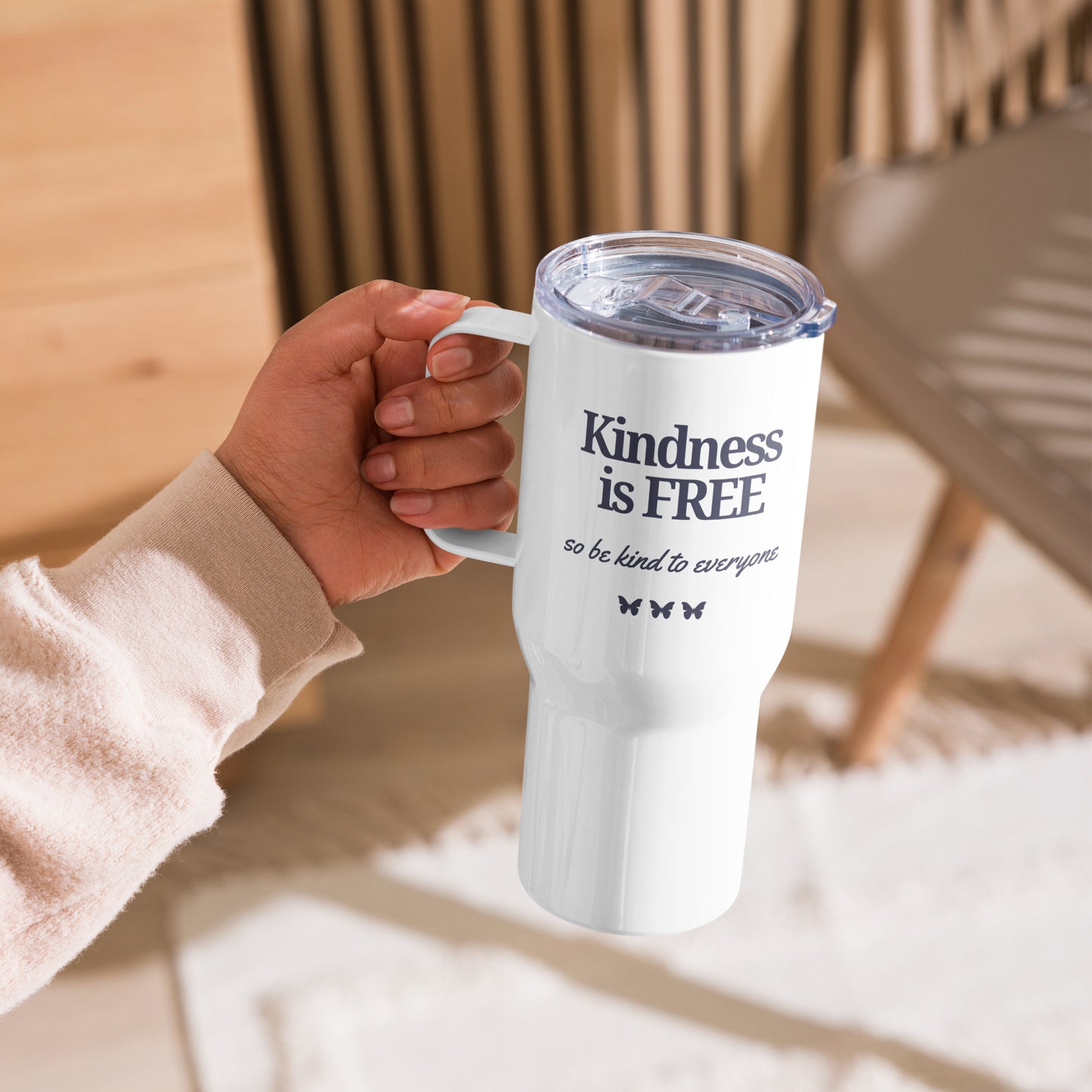 Kindness Is Free | Travel Cup