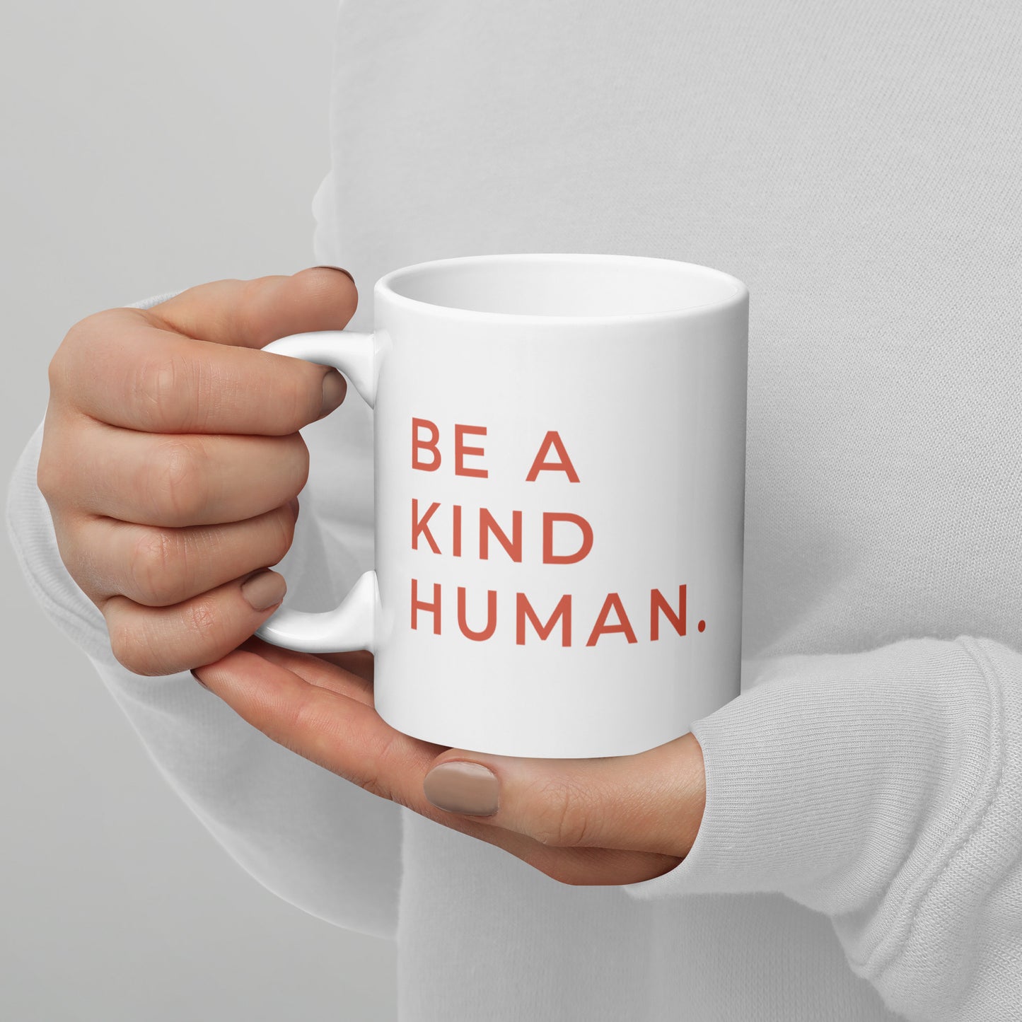 Be a Kind Human | White Mug