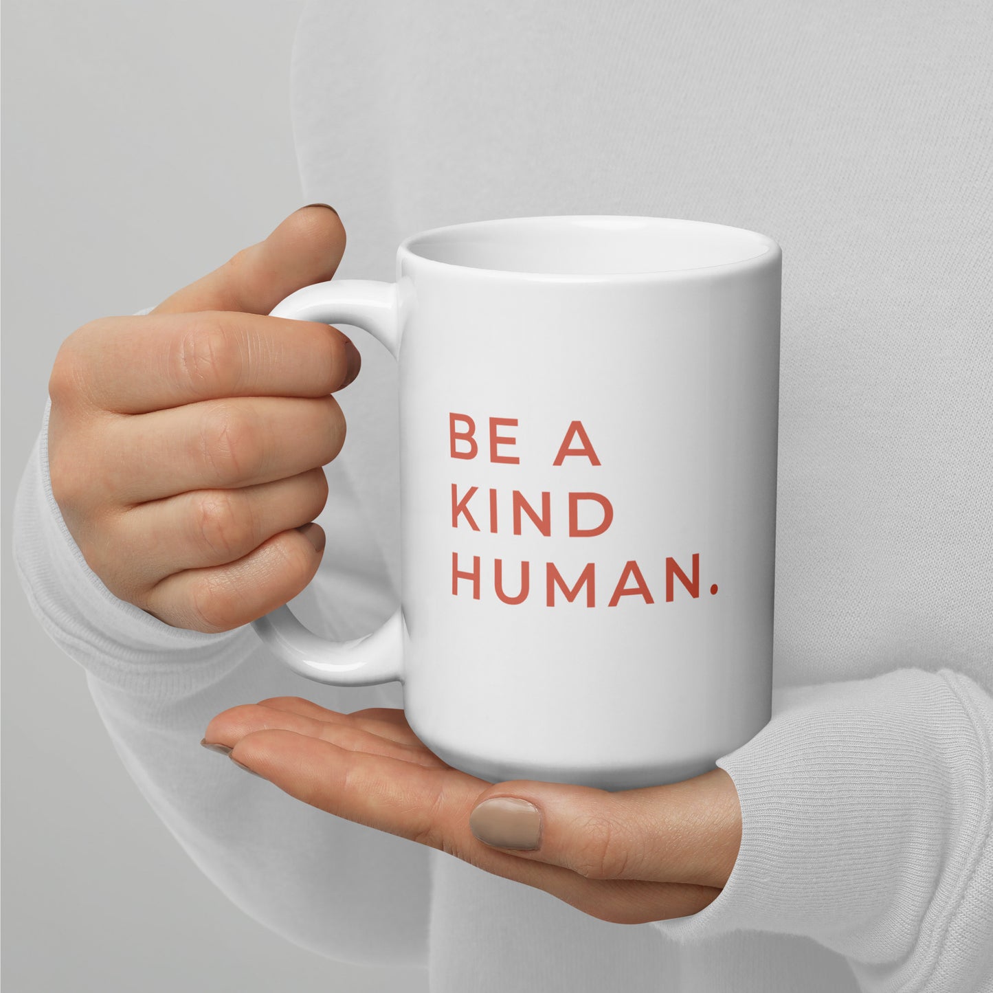 Be a Kind Human | White Mug