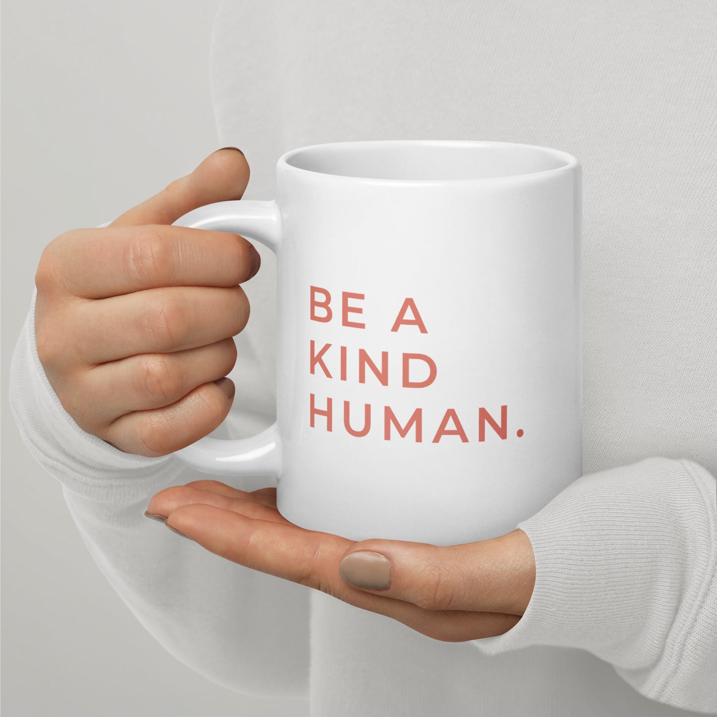 Be a Kind Human | White Mug